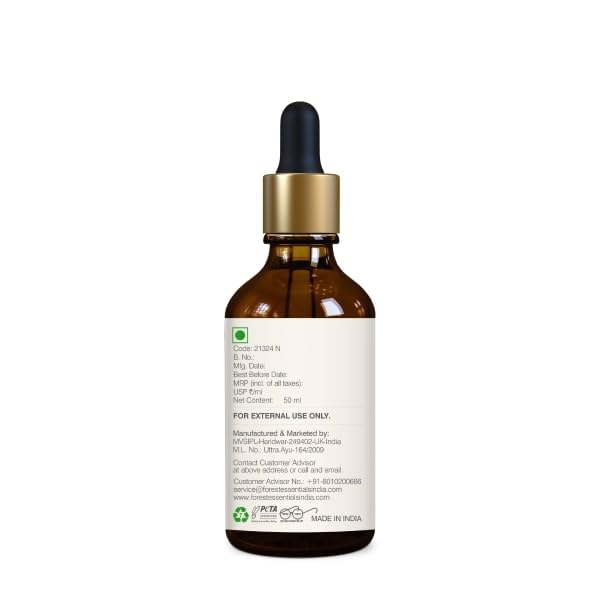 Forest Essentials Keshanta Advanced Hair Growth Serum | Ayurvedic Serum To Reduce Hair Loss | Natural Hair Growth Oil | Ayurvedic Scalp Serum, 48 Grams