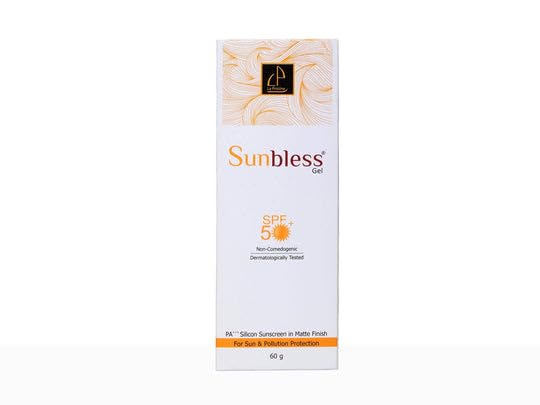 Sunbless Gel Sunscreen For All Skin Type Gel Spf 50 Pack Of 1 60Gm