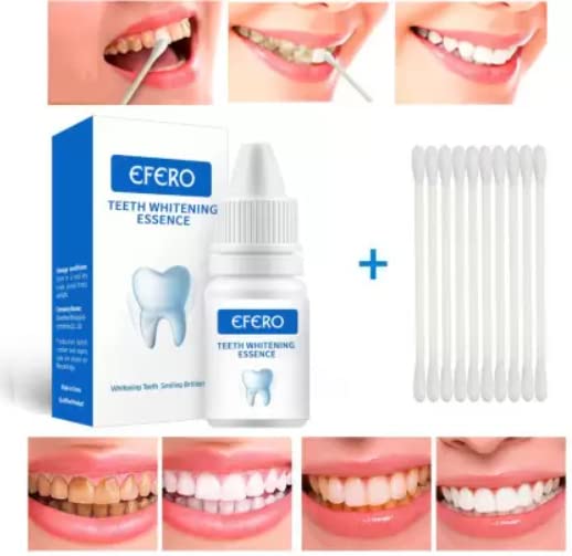 EFERO Teeth Whitening Bleaching Cleaning Serum Teeth Whitening Liquid Oral Hygiene Tooth Whitening