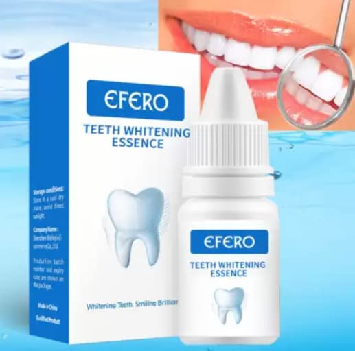 EFERO Teeth Whitening Bleaching Cleaning Serum Teeth Whitening Liquid Oral Hygiene Tooth Whitening