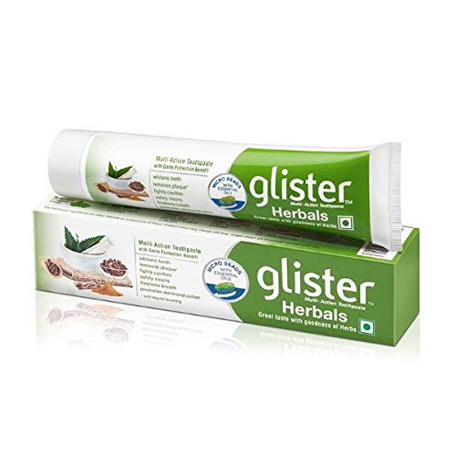 adceftp Amway Glister Multi Action & Glister Herbal Sensitivity Relief Toothpaste (200 gm each)