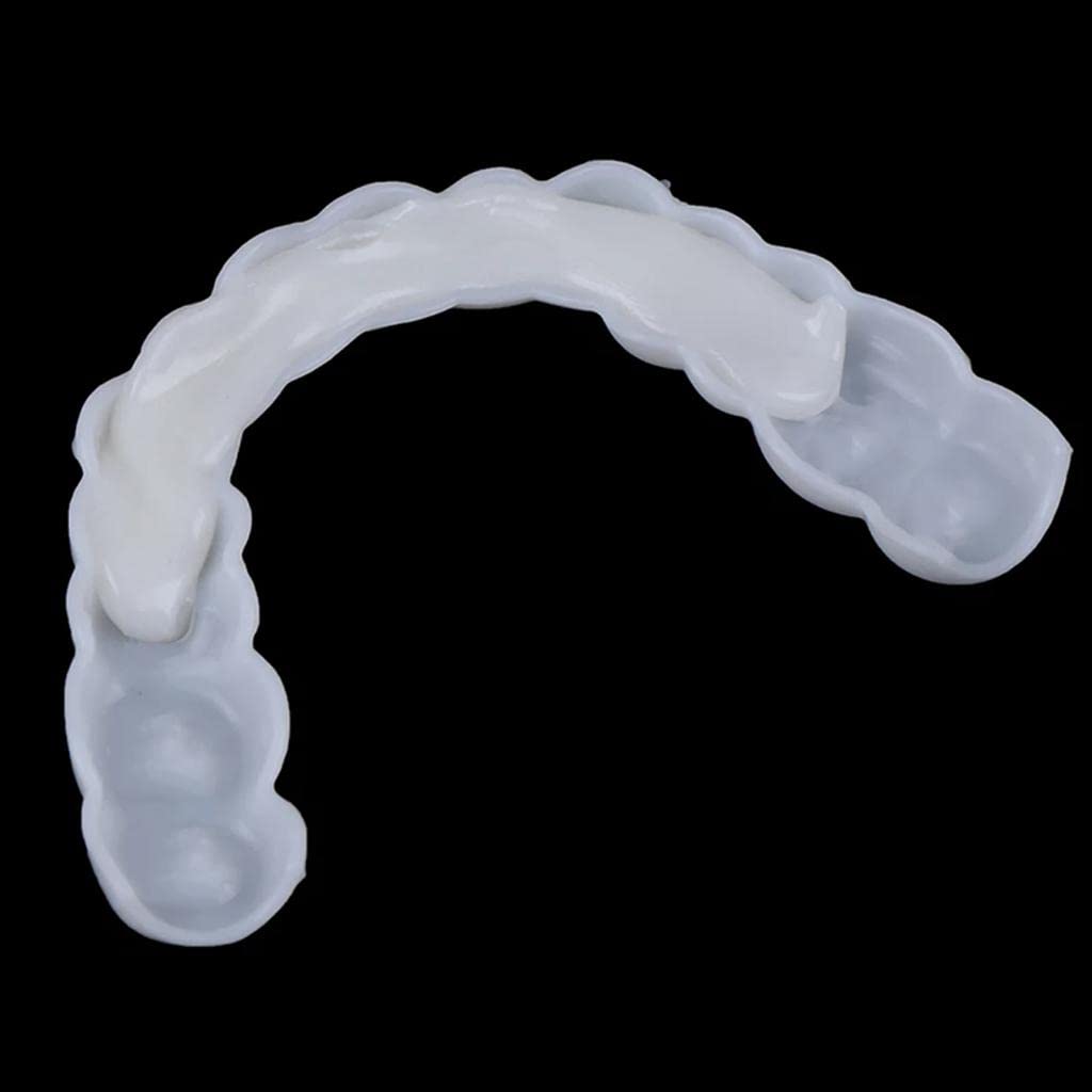 T.O.G. Snap Lower False Teeth Dental Veneers Dentures Tooth Cover White