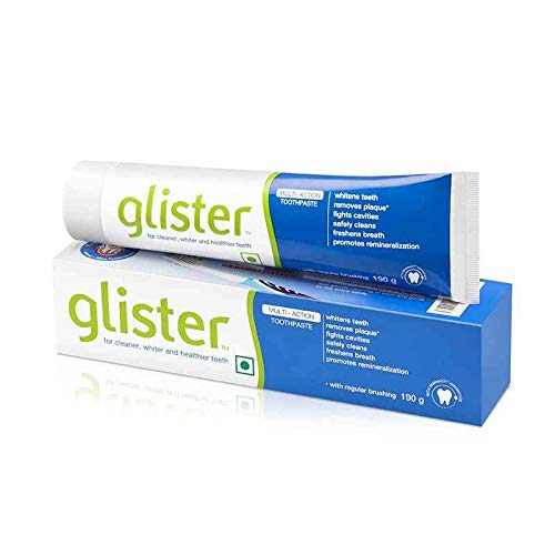 adceftp Amway Glister Multi Action & Glister Herbal Sensitivity Relief Toothpaste (200 gm each)