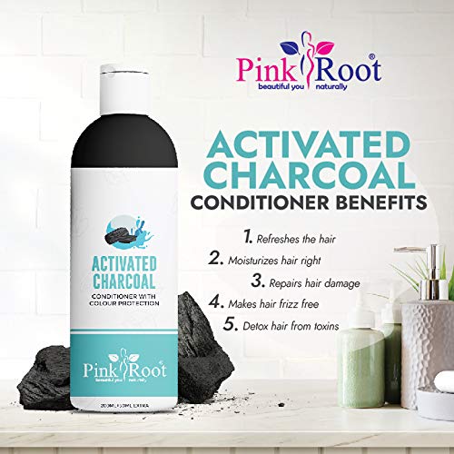 Pink Root Activated Charcoal Conditioner (200+50) ml