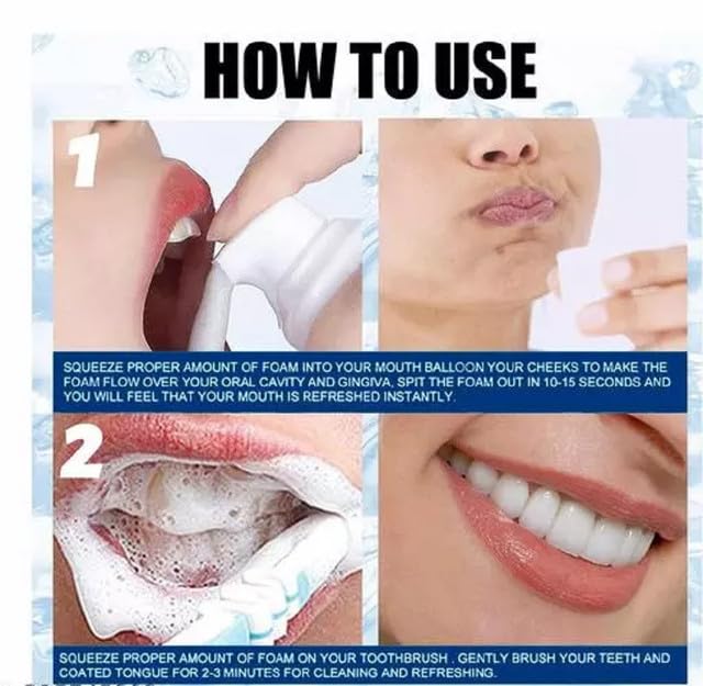 KALP ENTERPRISE 7DAYS RESULT FOR Teeth Whitening foam Make your Sparkle Teeth Whitening Liquid(60 ml)