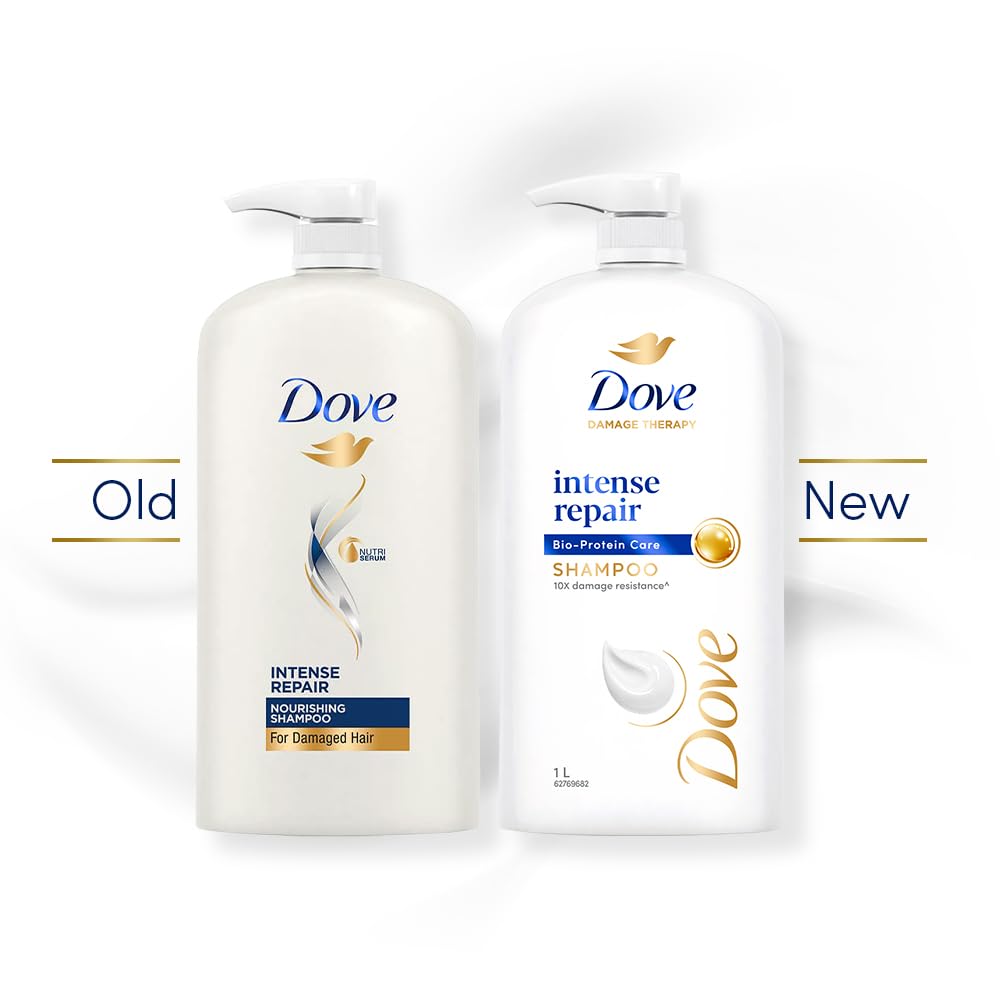 Dove Intense Repair Shampoo For Dry & Damaged Hair, 1 Ltr