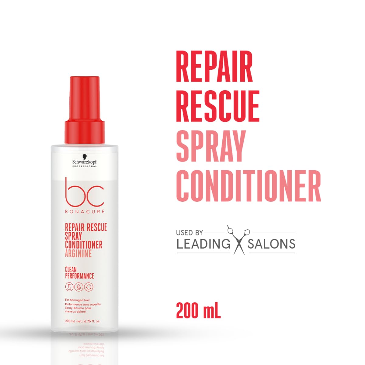 Schwarzkopf Professional Bonacure Repair Rescue Spray Conditioner with Arginine | 200ML