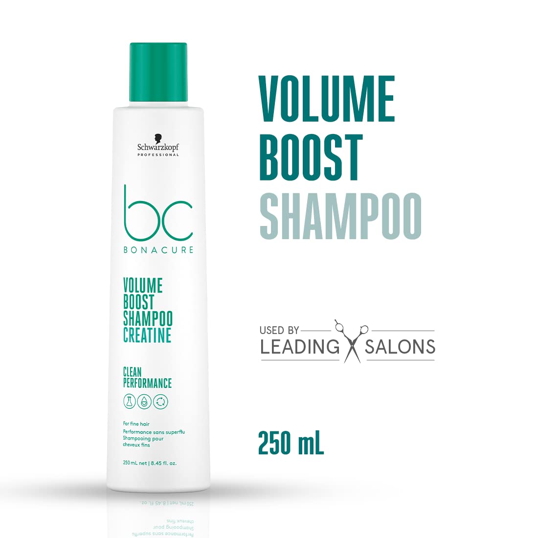 Schwarzkopf Professional Bonacure Volume Boost shampoo with Creatine | For Fine Hair