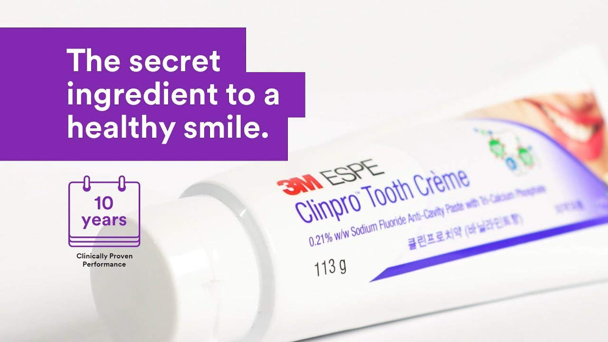 Clinpro 3M Littman Tooth Creme Naf Anticavity Toothpaste - 113 G (Vanilla Mint)