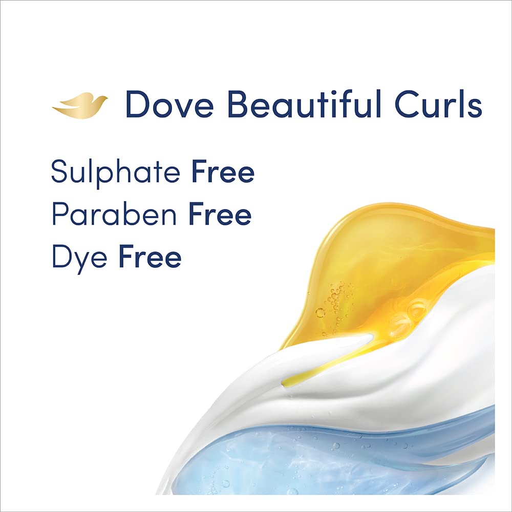 Dove Beautiful Curls Deep Moisture Miracle Floral Fragrance Hair Mask For Curly Hair 300 Millilitre