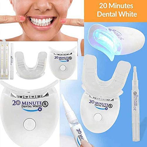 SEAHAVEN Smile Dental Tooth Polishing Whitening Tool Oral Toothbrush LED Light Teeth Whitening whith Oral Care Toothpaste Kit