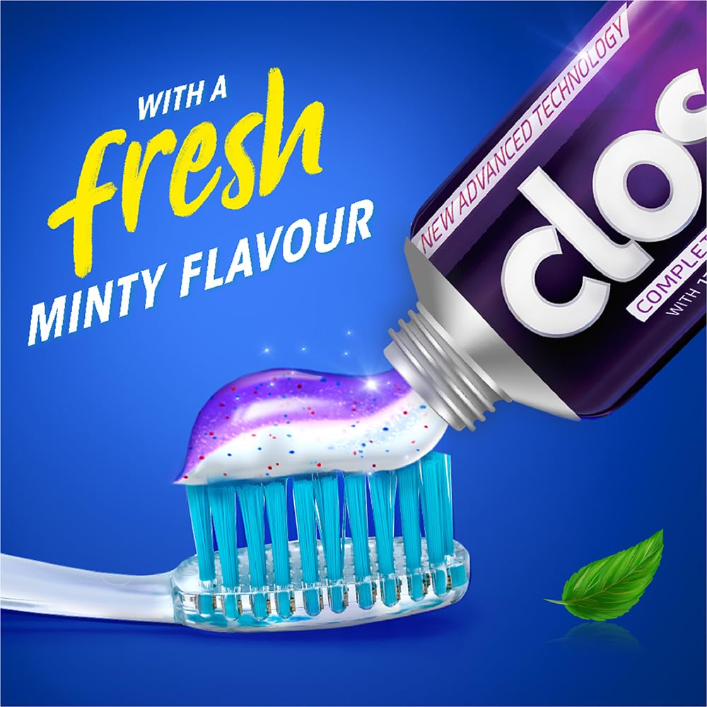 Close Up Complete Fresh Protection Toothpaste| From India's No.1 Gel Toothpaste| With Multi-Vitamin Formula, Bad Breath Treatment 150 G, 1 Count