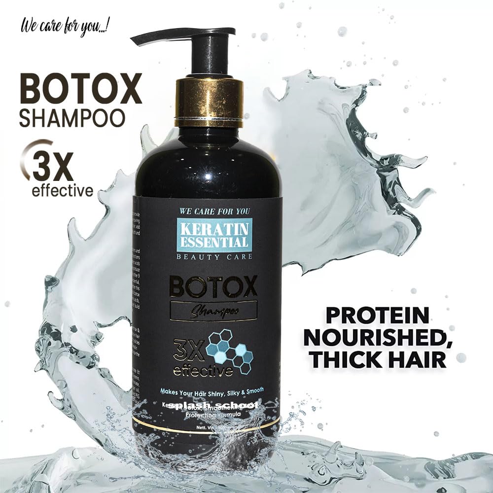 KERATIN ESSENTIAL | BOTOX Hair Combo | Shampoo And Mask 300ml Each