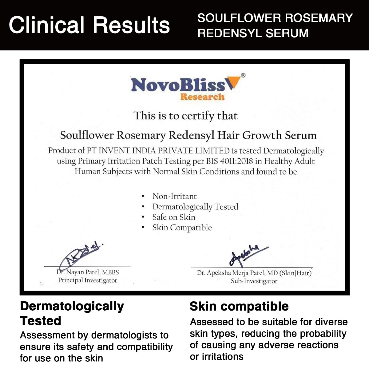 Soulflower Rosemary Redensyl Hair Growth Serum | 3% Redensyl, 4% Anagain, Melanogray, Caffeine, Biotin, Keratin, Tea Tree, Chia Seeds, Rice Water | Men, Women | 30 ml (Pack of 1)