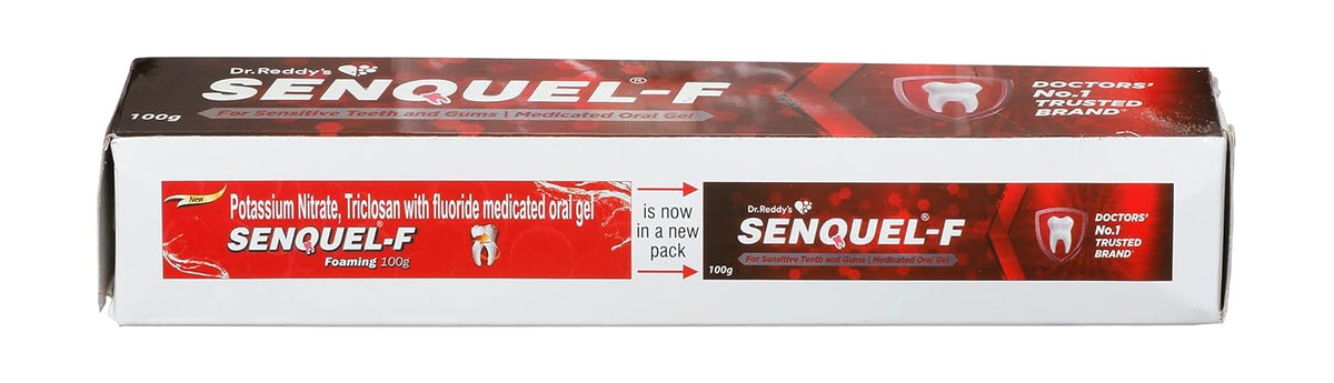 Senquel F Tooth Paste for strong teeth,100gm