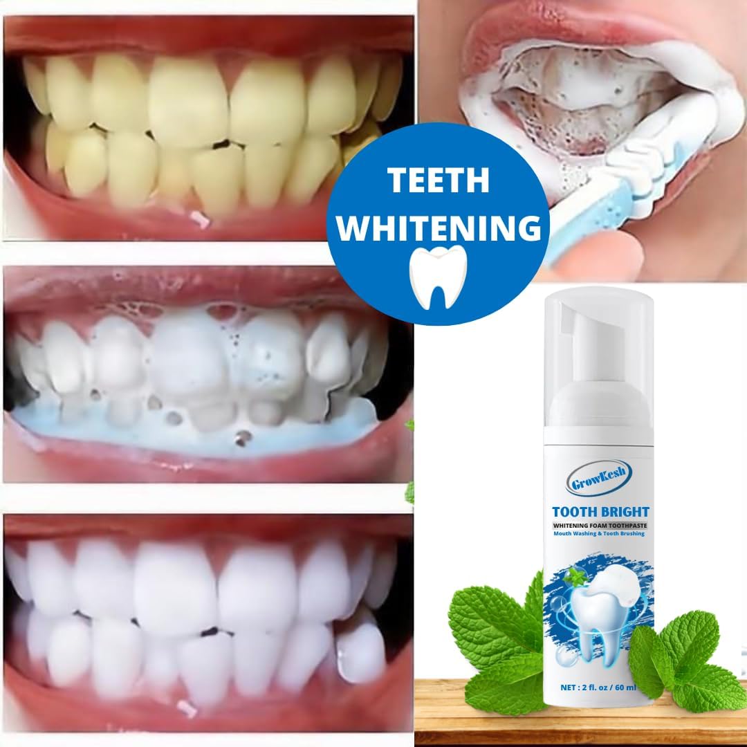 Teeth Cleansing Foam To Remove Yellow Stains (60ml)