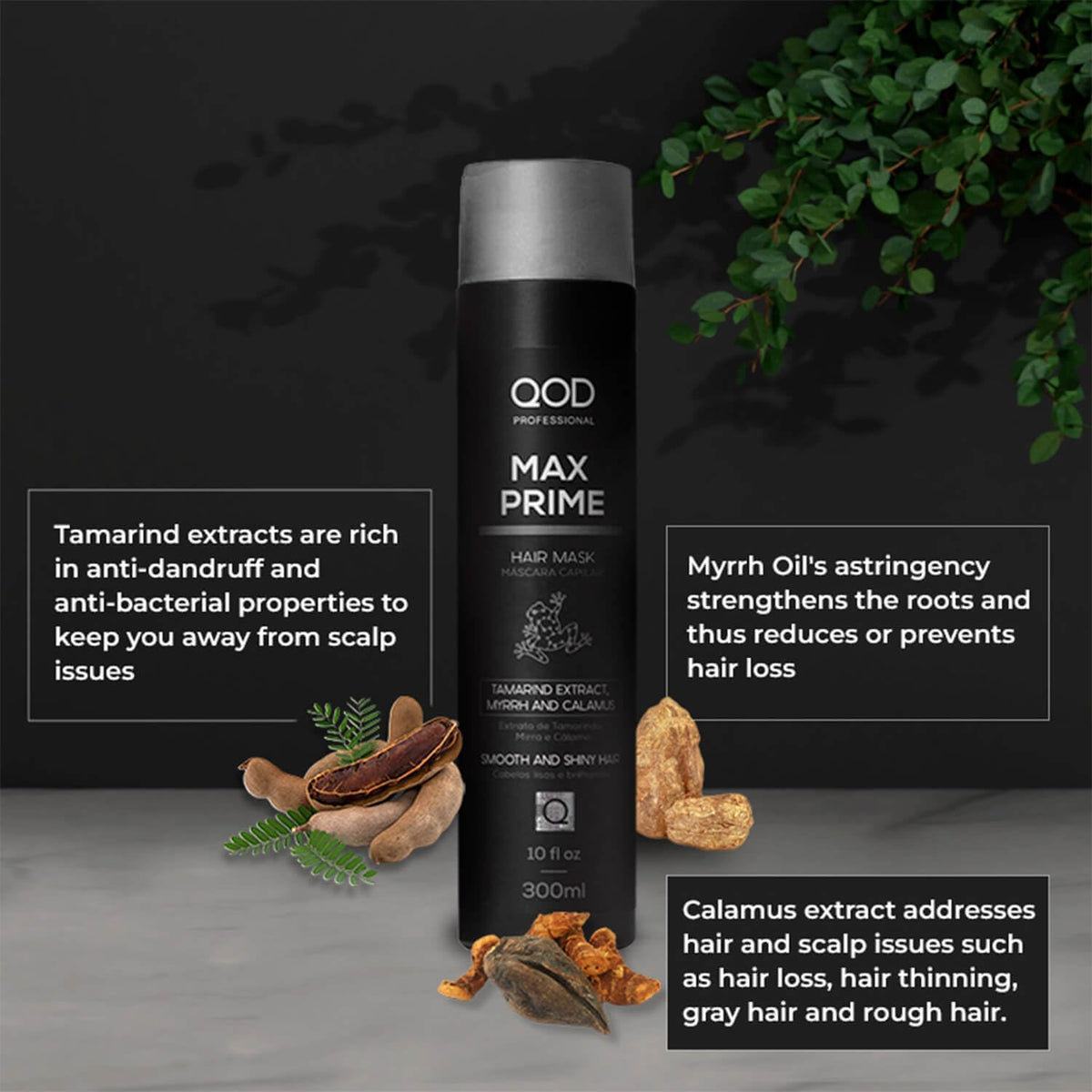 Qod Professional Max Prime After Treatment Hair Mask 300Ml | Sulphate Free | Sodium Chloride Free