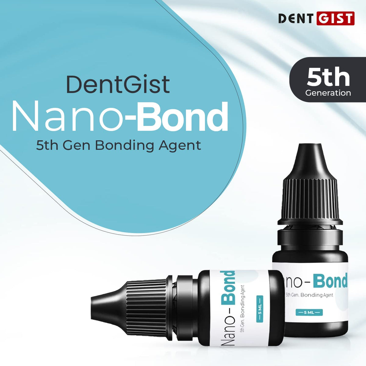 DentGist Nano-Bond | Light Curing Single Component 5th Gen Bonding Agent | Adhesive System