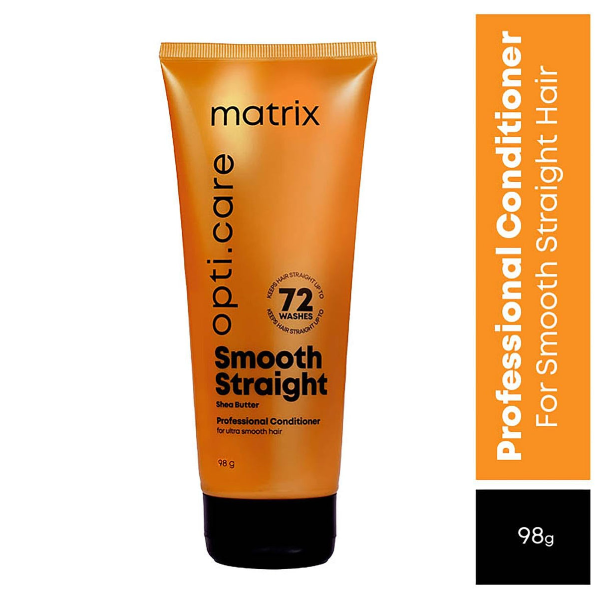 Matrix Opti.Care Professional Conditioner for Salon Smooth Straight Hair | Control Frizzy Hair for up to 4 Days | With Shea Butter | No Added Parabens | (98 g)