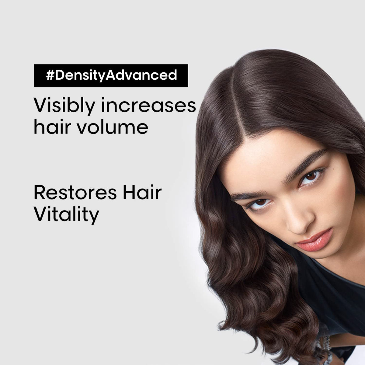 L’Oréal Professionnel Density Advanced Shampoo for Thinning Hair 300ml | Visibly Increases Hair Volume & Bounce with Omega 6 | Restore Hair Vitality | For Men & Women