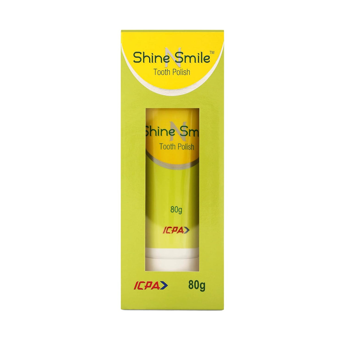 ICPA Shine N Smile Tooth Polish For Teeth Whitening, 80 Gm (Pack Of 2)