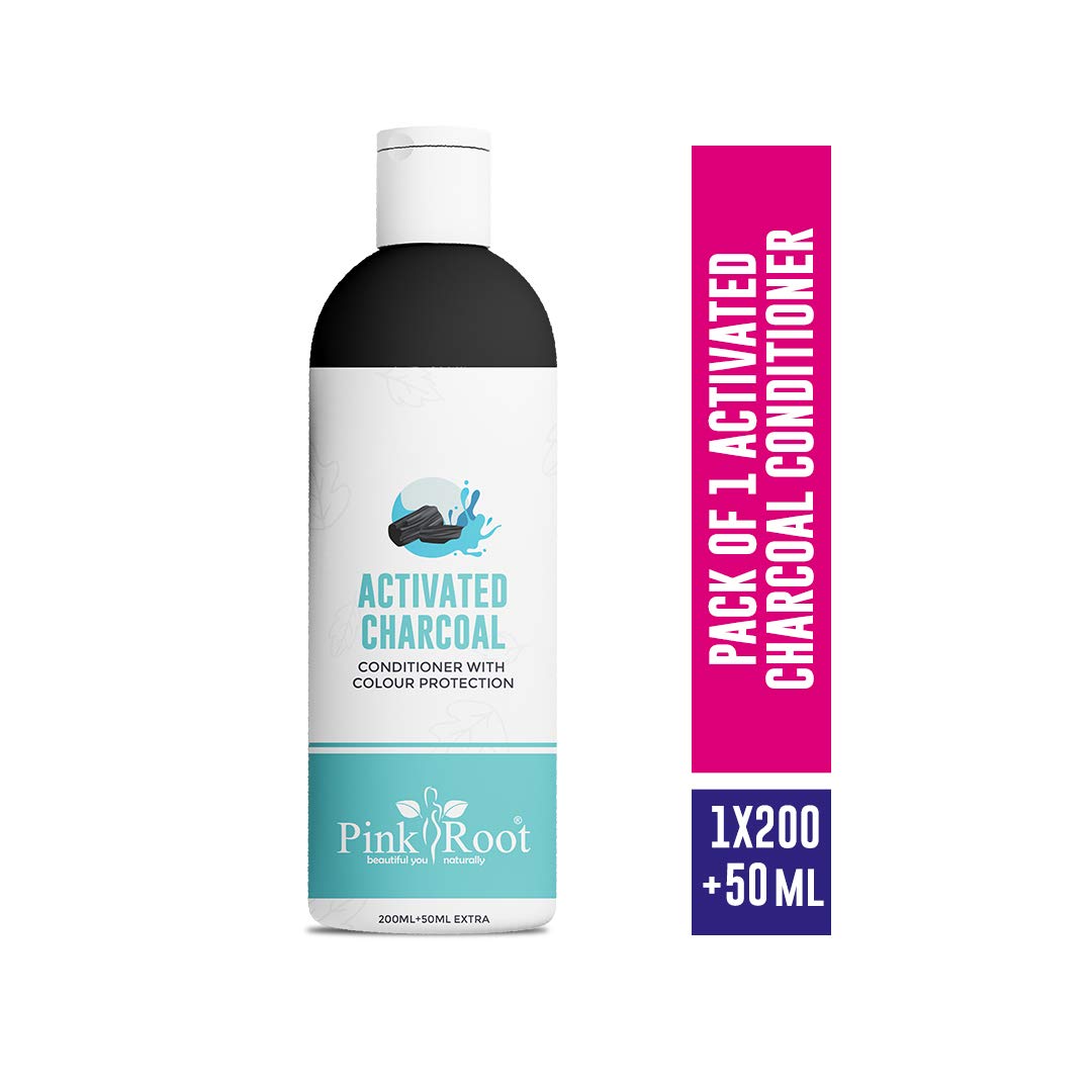 Pink Root Activated Charcoal Conditioner (200+50) ml