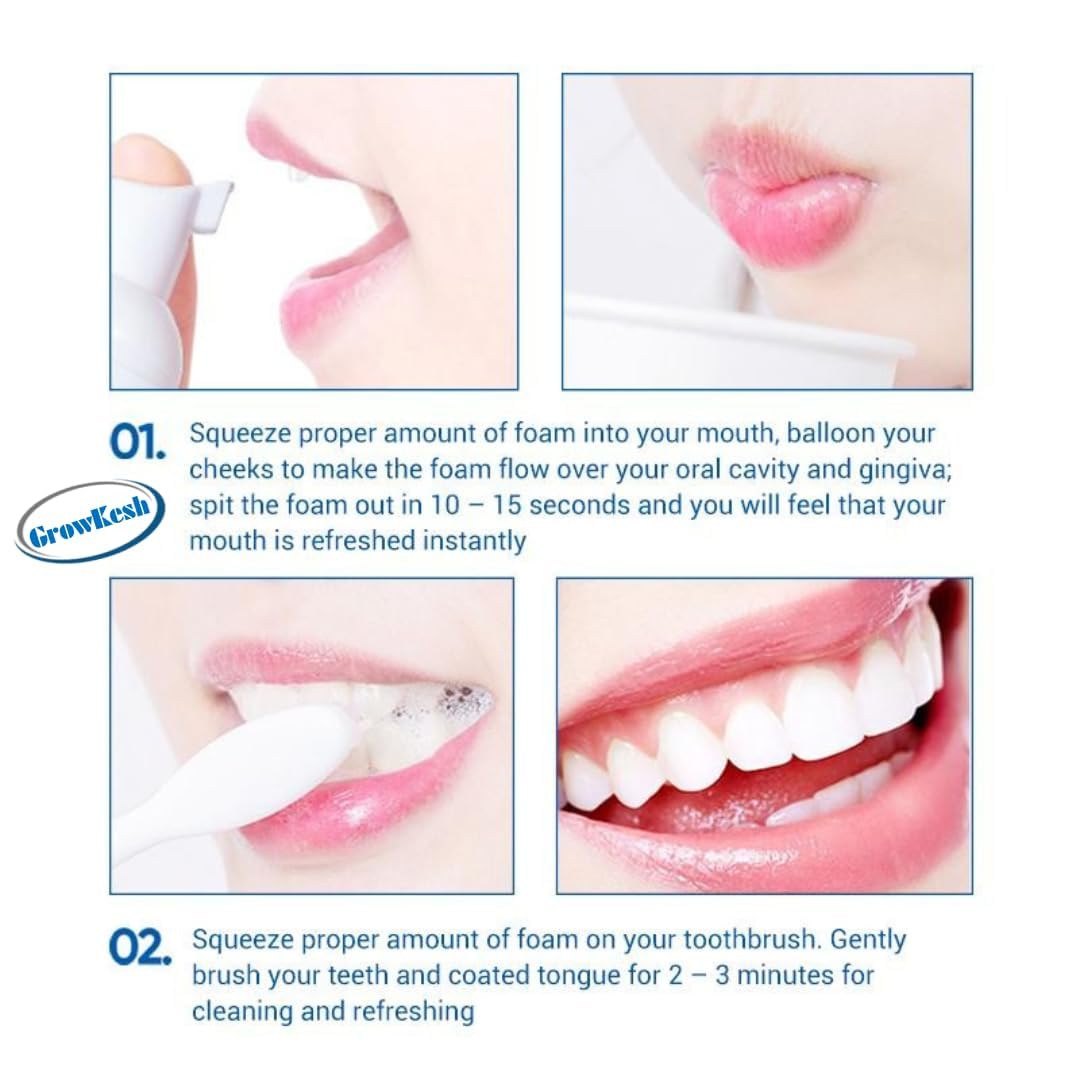 Teeth Cleansing Foam To Remove Yellow Stains (60ml)