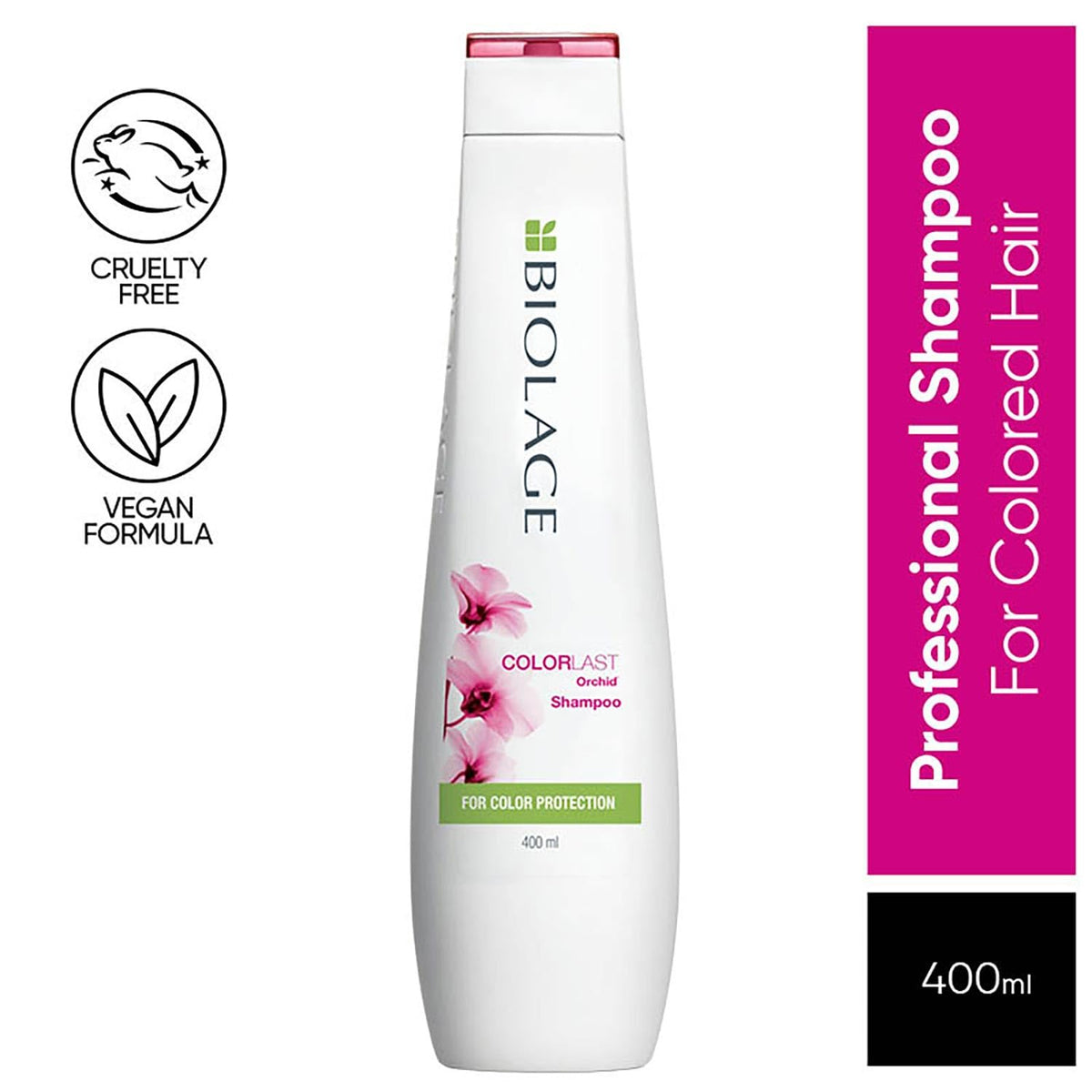 Biolage Colorlast Shampoo, Protects Colored Hair Cruelty-Free, 400ml