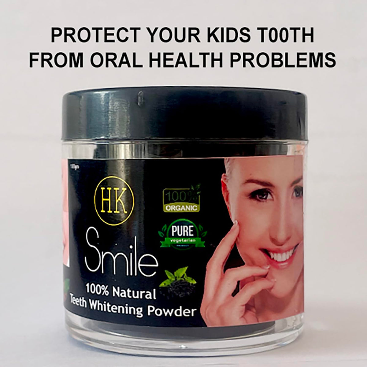 Teeth Whitening Powder for Kids and Adults, 100% Organic and Natural, Teeth Whitening Powder – your key to a brighter, whiter smile and a healthier oral protection routine