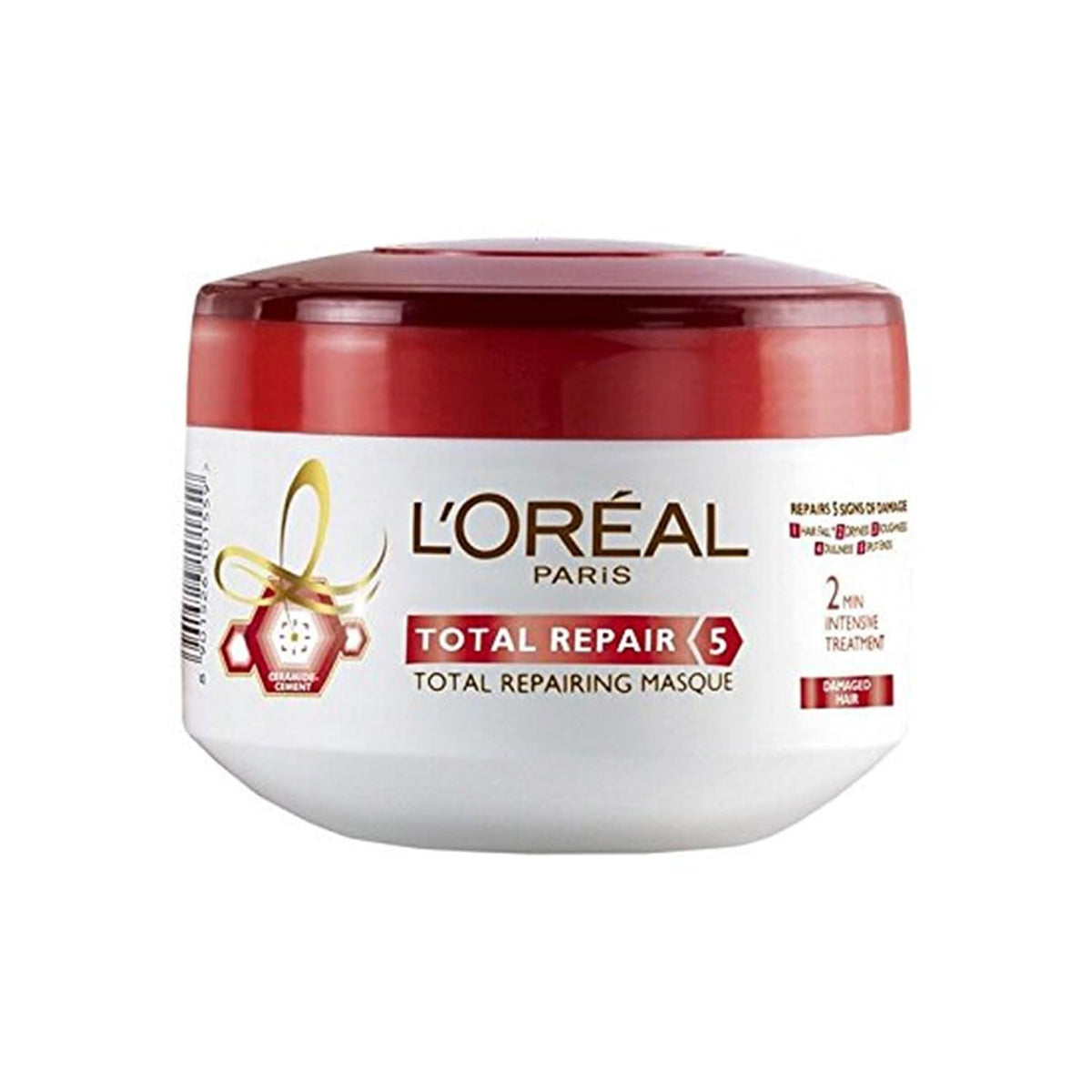 L'Oreal Paris Hair Mask, For Damaged and Weak Hair, With Pro-Keratin + Ceramide, Total Repair 5, 200ml