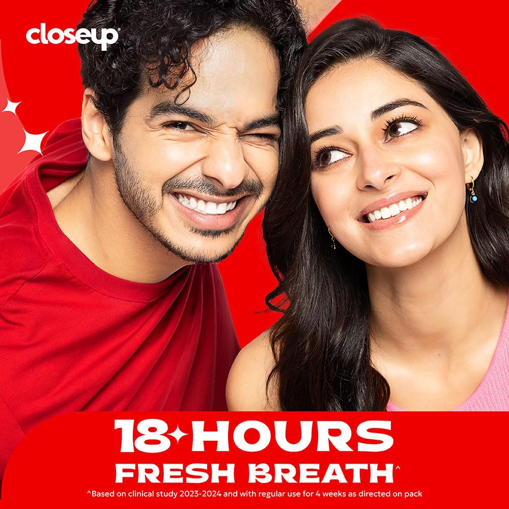 Closeup Toothpaste | Long lasting 18 Hours Of Fresh Breath & White Teeth - 150g