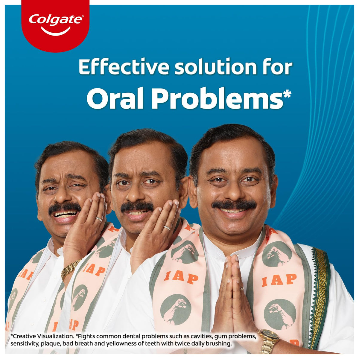 Colgate Active Salt Toothpaste, Daily Germ Protection, Combo Pack of 200g+100g, Toothpaste with Salt and Mint, Healthy Gums & Teeth, Tooth paste that Fights Germs & Provides Fresh Breath