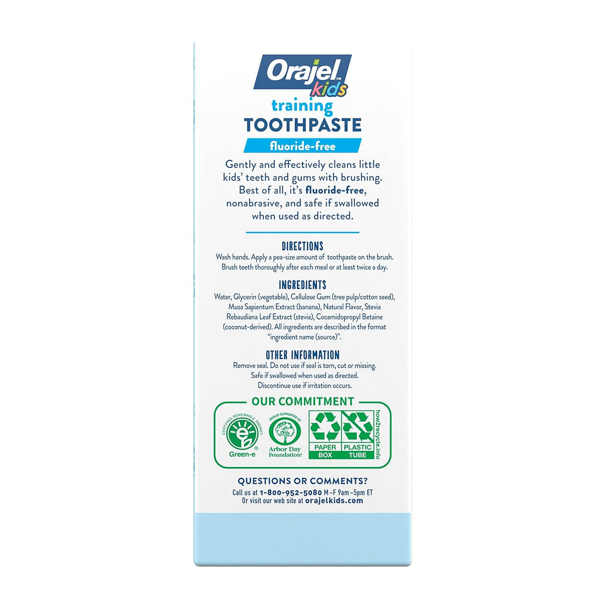 Orajel Kids Stage 2 Natural Training Toothpaste Watermelon 42.5g