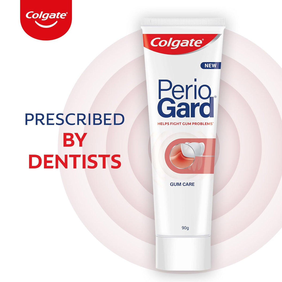 Colgate PerioGard Gum Care Toothpaste | Specialized Gum Care System | Helps Fight Gum Problems | With Scientifically Proven Formula (90 gm)