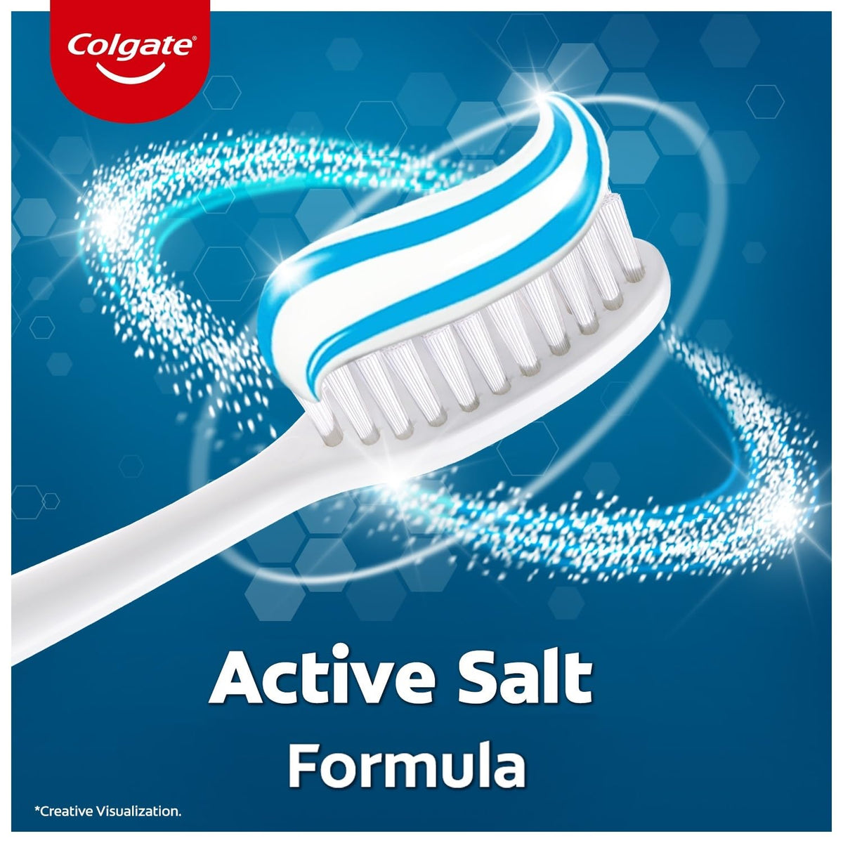 Colgate Active Salt Toothpaste, Daily Germ Protection, Combo Pack of 200g+100g, Toothpaste with Salt and Mint, Healthy Gums & Teeth, Tooth paste that Fights Germs & Provides Fresh Breath