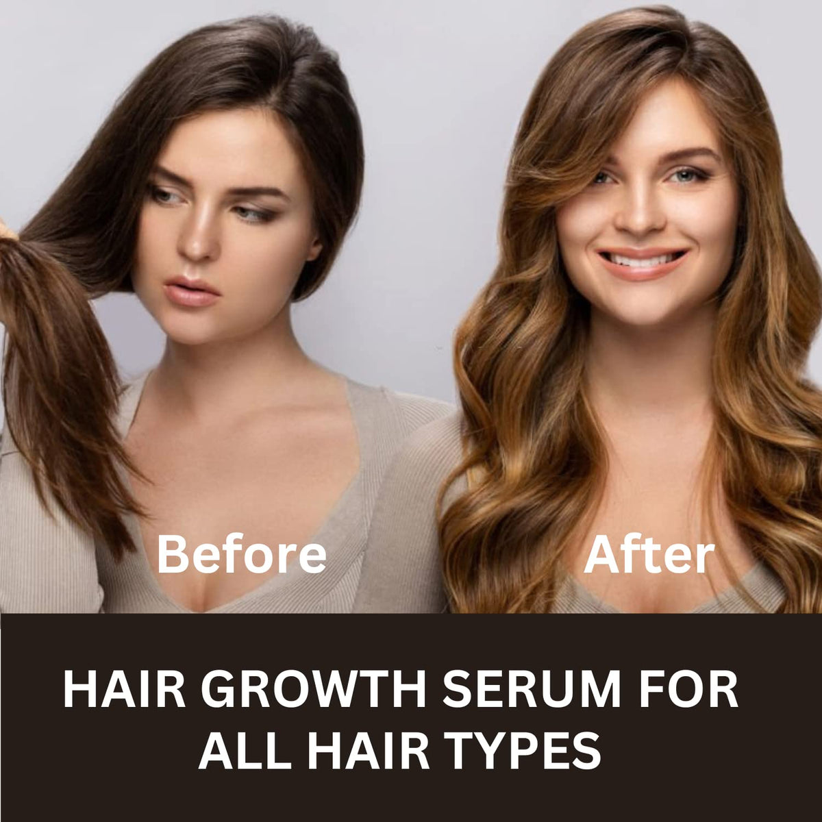 INTIMIFY Hair Growth Serum for Men and Women | Reduces Hair Fall | Frizz Control | Contains Redensyl, Biotin 30 ml