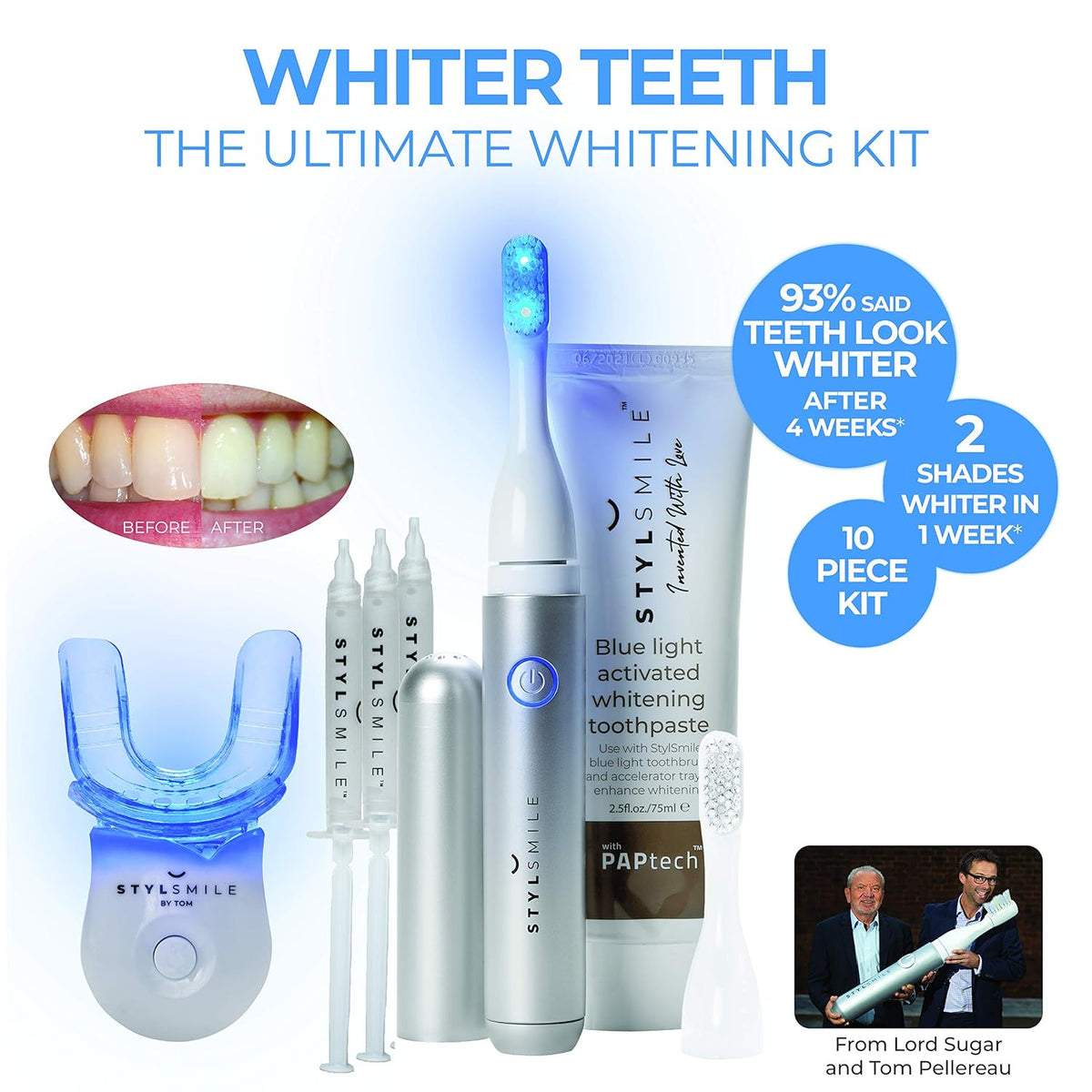 STYLSMILE ULTIMATE WHITENING KIT (Set of 10)