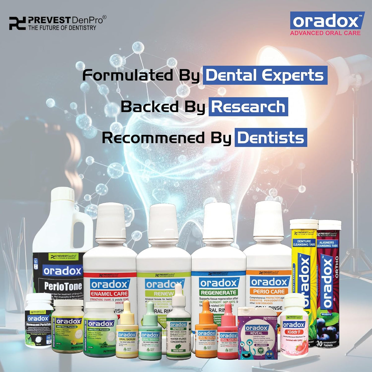 Oradox Enamel Care Oral Swish/Mouth Wash (Strengthens enamel and protects gums) (Enamel Care Oral Swish) 250 ml