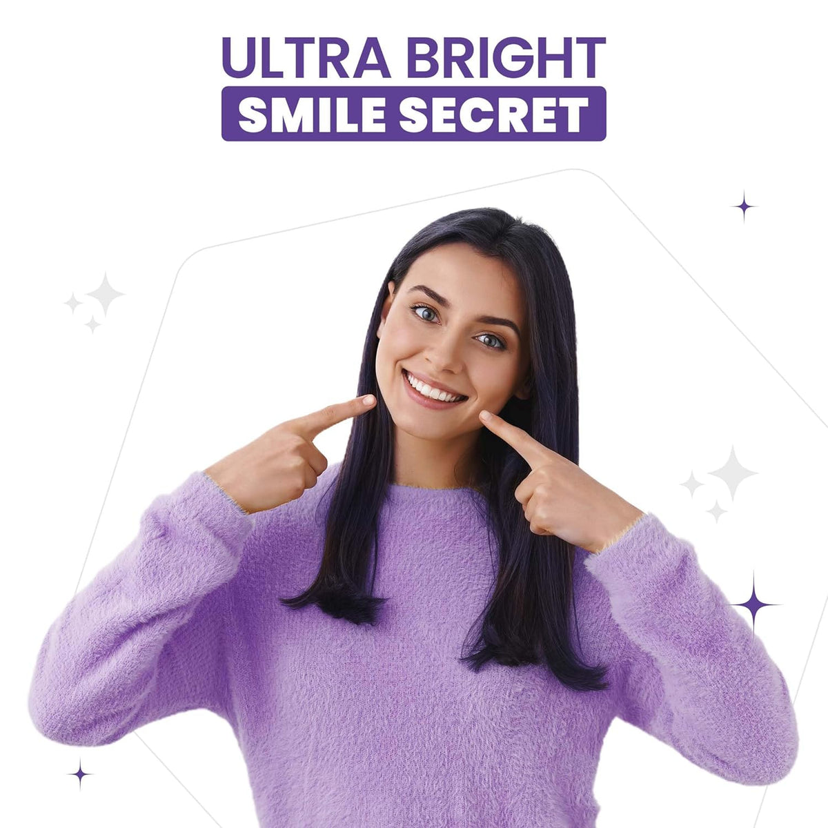 PROTOUCH Ultra Bright Teeth Whitening Serum | Colour Corrector for Teeth | Purple Toothpaste for Teeth Whitening | Tooth Stain Removal | Enamel Safe & Effective Teeth Whitener | 30 ml