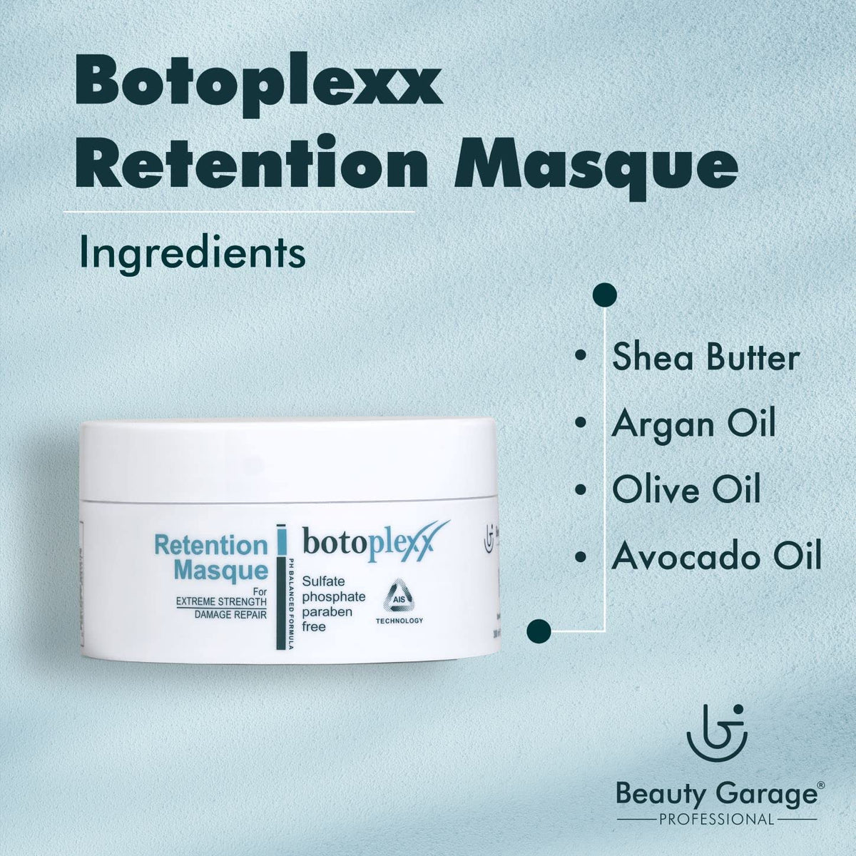 Beauty Garage K9 Botoplexx Retention Eucalyptus Masque For Damaged Hair 300Ml, 1 Count