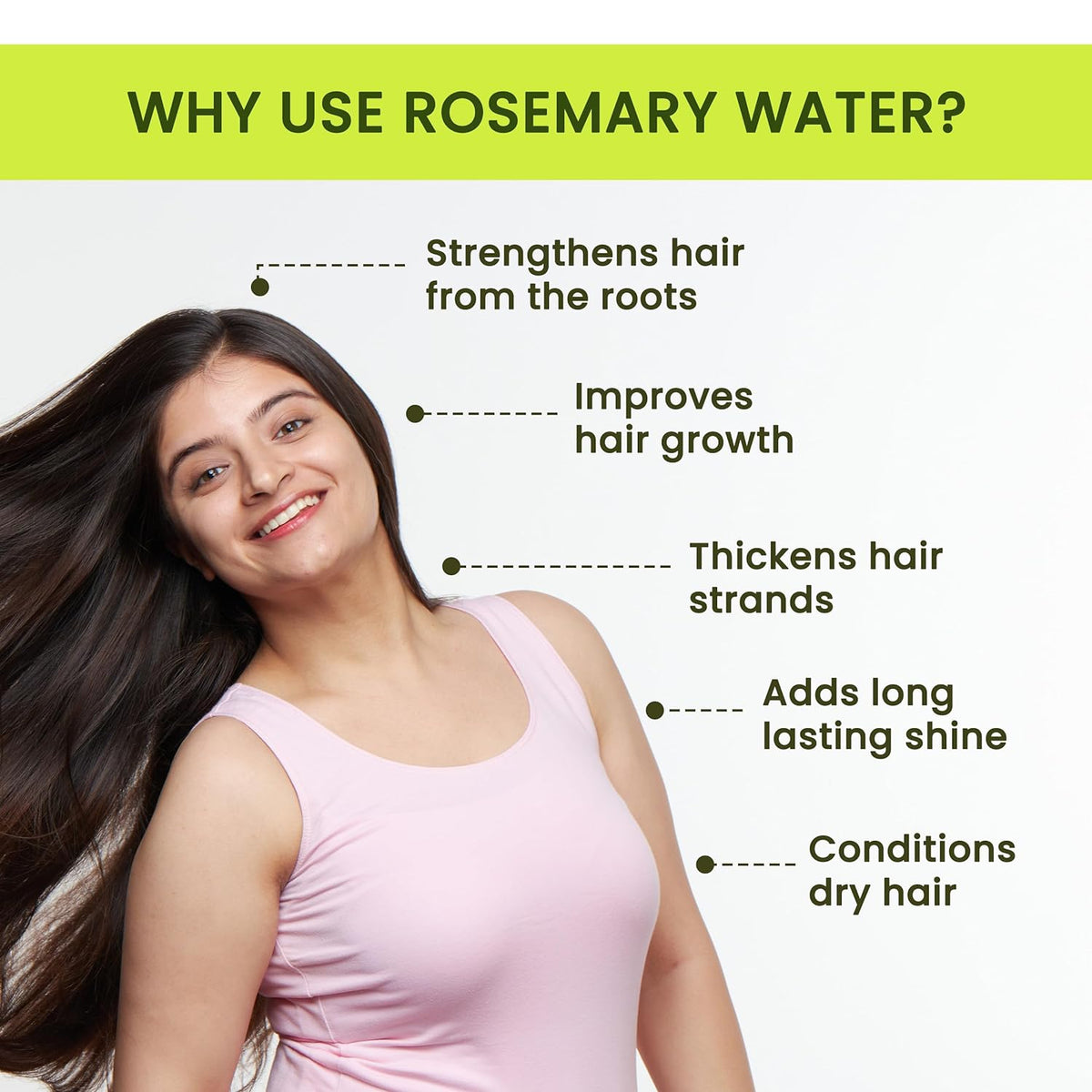 Alps Goodness Rosemary Water Spray For Hair Growth (200 ml) | Hair Spray for Regrowth | Rosemary Hair Mist | Adds Shine | Helps Reduce Hairfall | Strengthens Hair | Suitable For All Hair Types